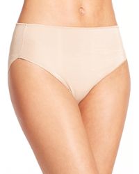 Tc Fine Intimates | Natural Microfiber High-cut Briefs | Lyst