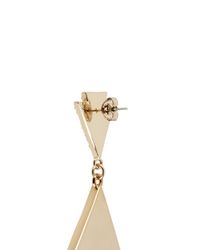 Lulu Frost | Multicolor 'petra' Crystal Pavé Stone Mosaic Drop Earrings | Lyst
