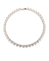 Ca&Lou | Pink Debutante Crystal Necklace | Lyst
