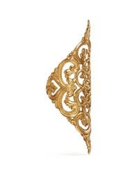 Ela Stone | Metallic 'dentelle' Lace Filigree Ring | Lyst