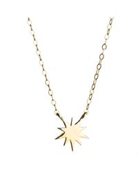 Lulu Frost - Metallic Code 14kt Star Necklace - Lyst