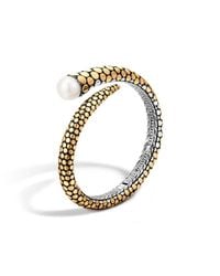 John Hardy | Metallic Dot Kick Cuff | Lyst