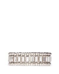 Philippe Audibert | Metallic Titia Clear Crystal And Bead Bracelet | Lyst