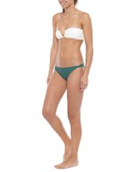Mikoh Swimwear Miyako Minimal Bikini Bottom - Seaweed Green