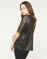 Billy Reid - Multicolor Laser Cut Top - Lyst