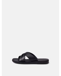 Jerusalem Sandals Black Jesse for men