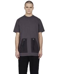 Blood Brother - Gray Mill T-shirt Grey for Men - Lyst