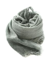Faliero Sarti | Gray Velvet Scarf | Lyst