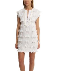 10 Crosby Derek Lam White Derek Lam 10 Crosby Sleeveless Tunic Dress