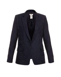 Paul & Joe | Blue Jacquard Navy Blazer | Lyst
