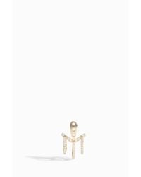 Yvonne Léon | Metallic Diamond Triple Hoop Earring | Lyst