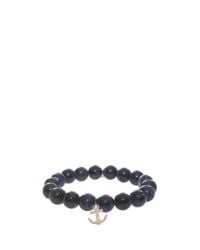 Sydney Evan | Blue Anchor Charm Bracelet | Lyst
