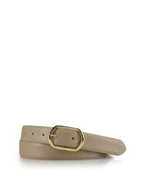 Pink Pony | Beige Lauren Whitby Centerbar Belt | Lyst