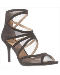 Nine West | Black Gezzica Dress Sandal | Lyst