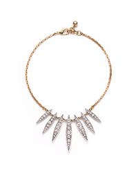 Lulu Frost - Metallic Datura Spike Necklace - Lyst
