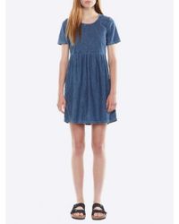 Current/Elliott Blue The Burton Way Dress