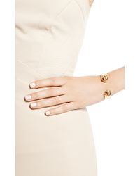Monica Sordo | Metallic Uptown 18k Goldplated Medium Cuff | Lyst