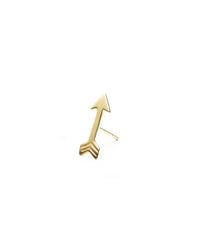 Lulu Frost | Metallic Code 14Kt Arrow Earring | Lyst