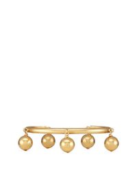 Ela Stone | Metallic 'gilda' Sphere Charm Cuff | Lyst