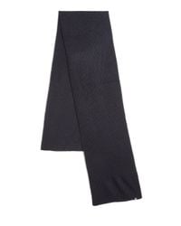 Block Headwear | Blue Textured Knit Scarf for Men | Lyst