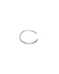 Rebecca Taylor - Metallic Thanks Cuff Silver - Lyst