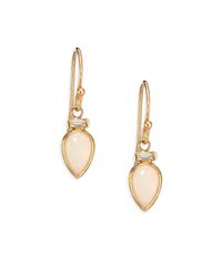 Zoe Chicco | Metallic Opal, Diamond & 14k Yellow Gold Drop Earrings | Lyst