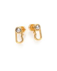 Marc By Marc Jacobs | Metallic Safety Pin Stud Earrings | Lyst