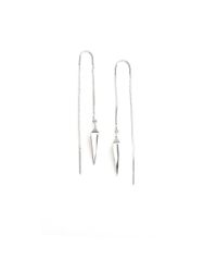 Nicole Miller | Metallic Pendulum Earrings | Lyst