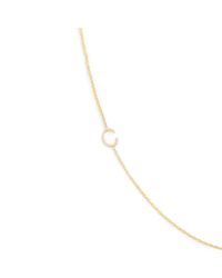 J.Crew | Metallic Maya Brenner 14k Gold Asymmetrical Letter Necklace | Lyst