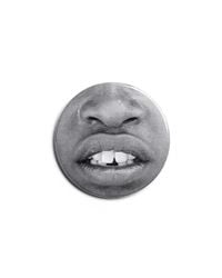 Givenchy | Gray Mouth Badge | Lyst