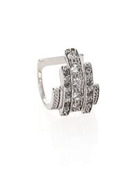 Ca&Lou | Metallic Kyra Crystal Single Ear Cuff | Lyst