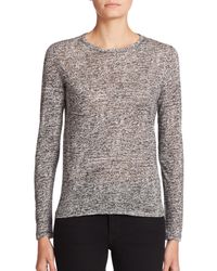 Proenza Schouler | Beige Long-sleeve Printed Jersey Tissue Tee | Lyst