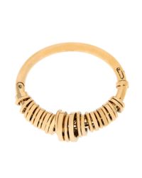 Chloé | Metallic Freja Brass Bracelet | Lyst