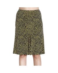MICHAEL Michael Kors | Yellow Skirt Pencil With Balze | Lyst