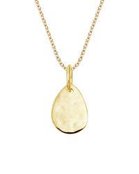 Monica Vinader | Metallic Ziggy Pendant | Lyst