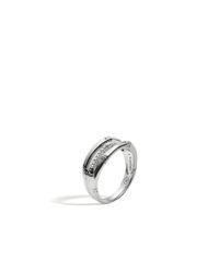 John Hardy | Metallic Bamboo Ring | Lyst