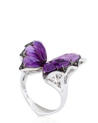 Stephen Webster | Purple Fly By Night Crystal Haze Ring | Lyst