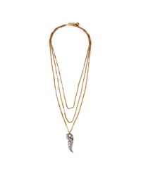 Lulu Frost | Metallic Rise Necklace | Lyst