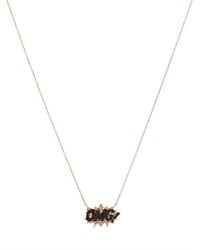 Diane Kordas | Metallic Omg Diamond Pendant Necklace | Lyst
