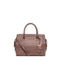 MICHAEL Michael Kors | Pink Collins Medium Satchel | Lyst