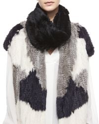 Vince | Natural Cashmere Loop Scarf | Lyst