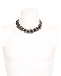 April77 | Black Felt Hat With Detachable Necklace | Lyst