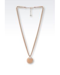Emporio Armani | Brown Necklace for Men | Lyst