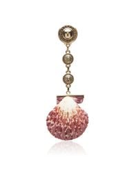 Fausto Puglisi | Metallic Single Shell Earring | Lyst