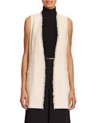 Elizabeth and James | White Hannover Vest | Lyst