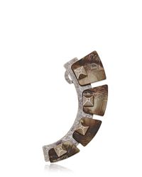 Caterina Zangrando | Gray Cardinal Mono Earring | Lyst