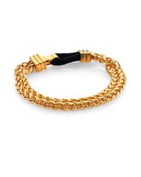 Elizabeth and James | Metallic Baltic Chain Bracelet | Lyst