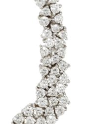 Ana Khouri | Metallic 18K White Gold White Diamond Miriam Ear Cuff | Lyst