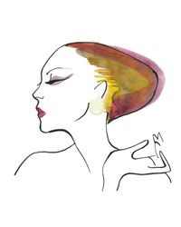 Rarities | White Teardrop Earrings | Lyst
