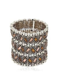 Philippe Audibert | Metallic Loa Manchette Cuff Bracelet | Lyst
